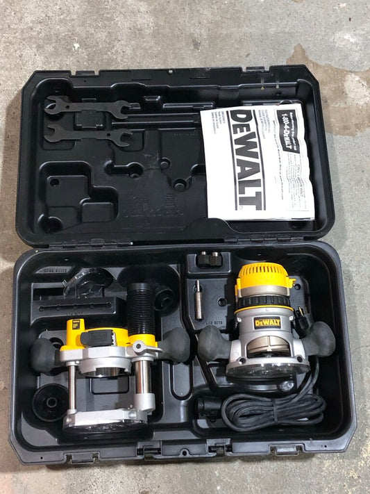 Fixed / Plunge Base Router Combo Kit
