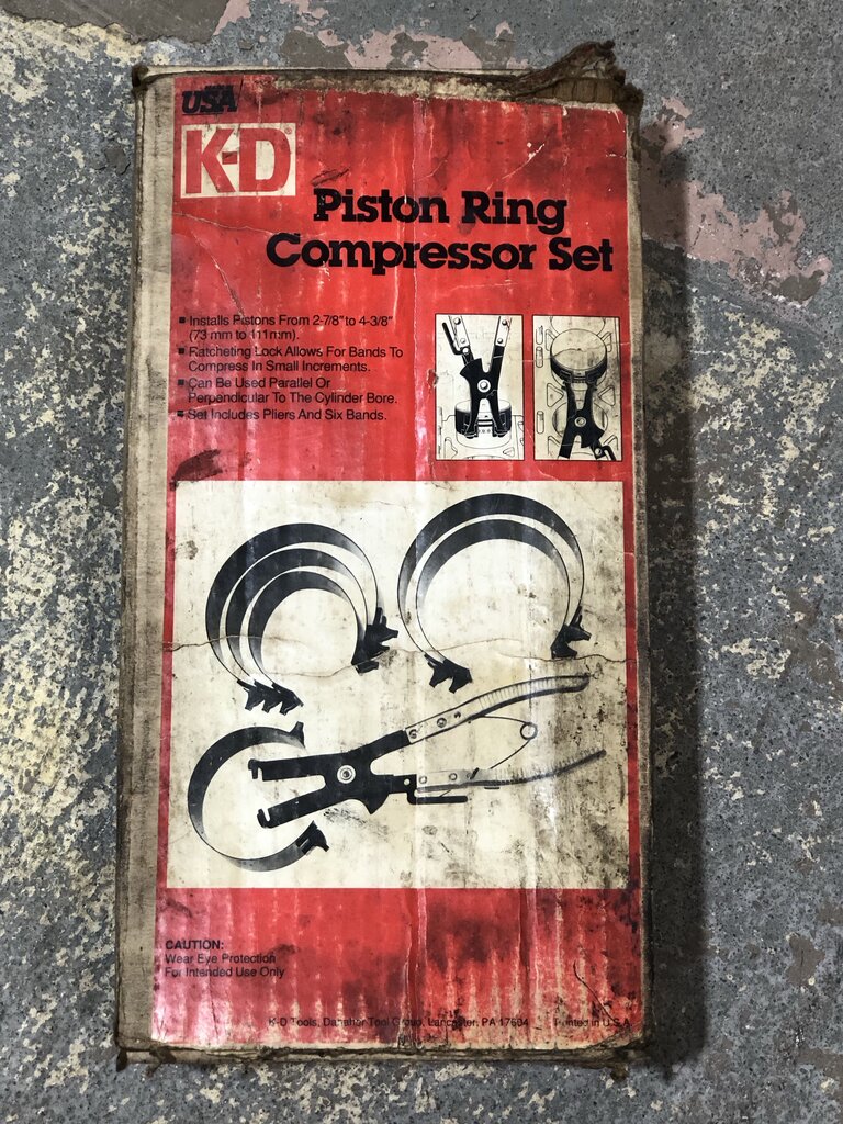 Piston Ring Compressor Set