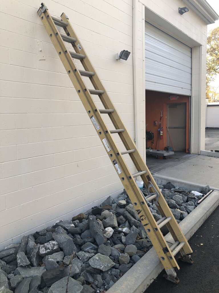 Fiberglass Extension Ladder