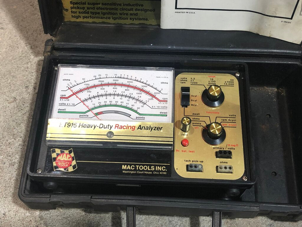 Heavy-Duty Racing Analyzer