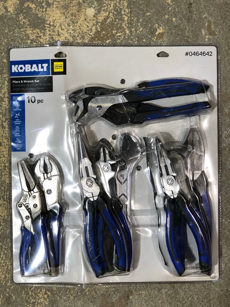 Pliers & Wrench Set