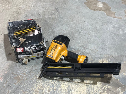 Framing Nailer with Nails
