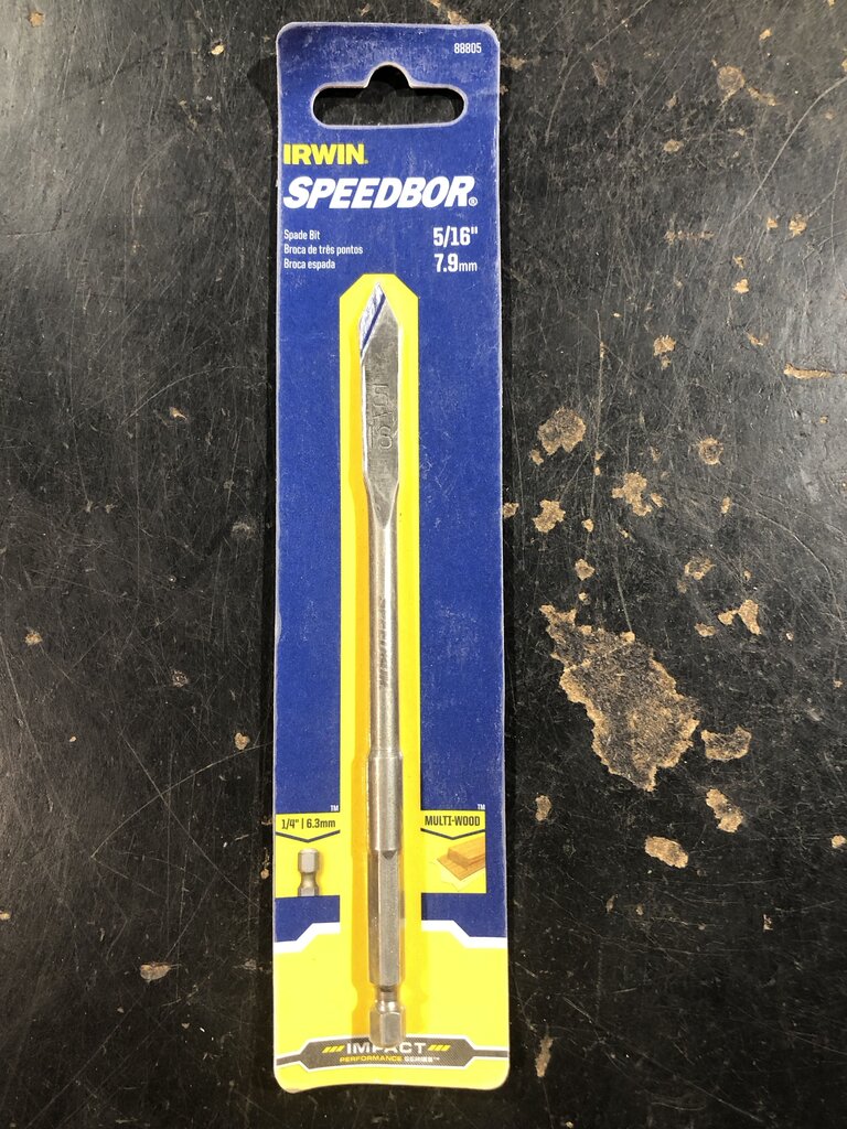 Woodboring Spade Bit