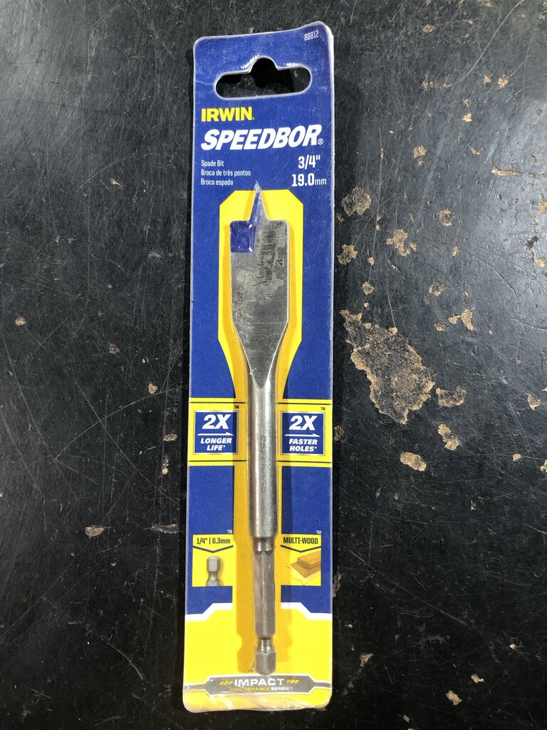 Woodboring Spade Bit