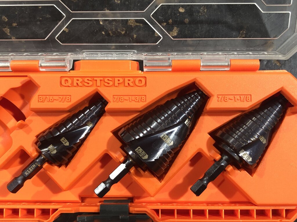 Quick Release Step Bit Kit