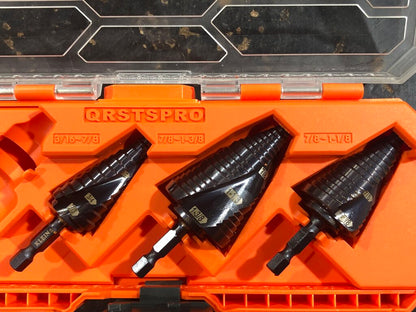 Quick Release Step Bit Kit