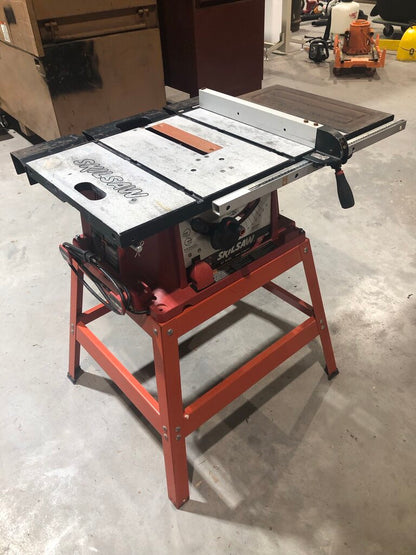 Table Saw on Stand