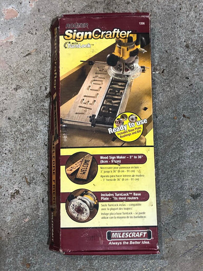 Router Sign Crafter
