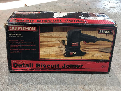 Corded Detail Biscuit Joiner