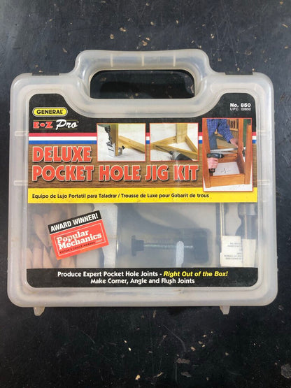 Deluxe Pocket Hole Jig Kit