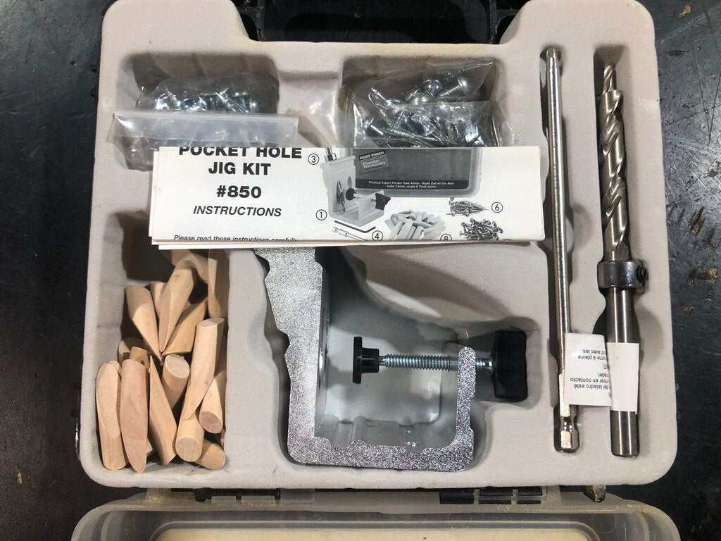 Deluxe Pocket Hole Jig Kit