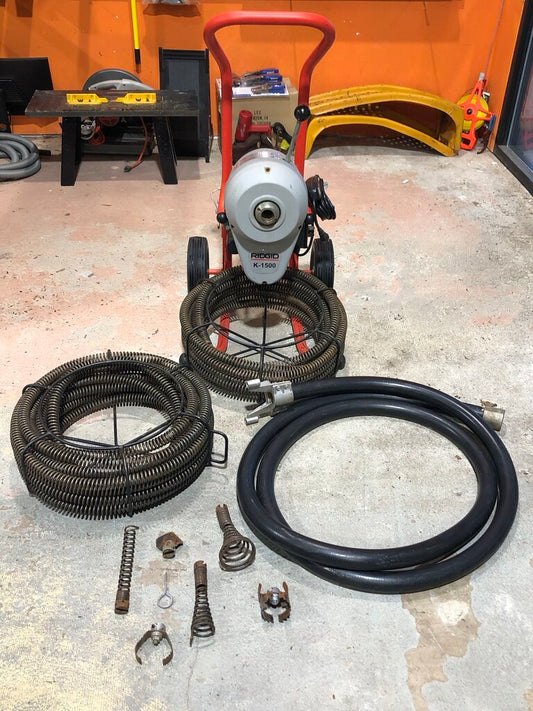 Sectional Sewer & Drain Cleaning Machine