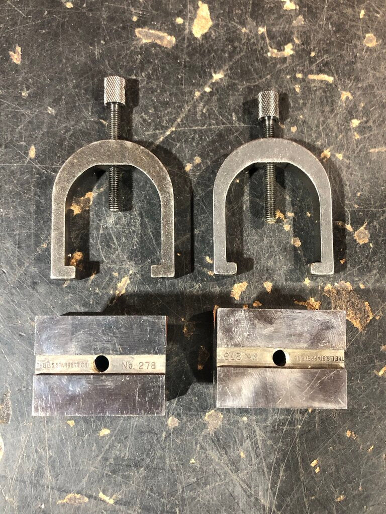 Matched V-Block & Clamp Set