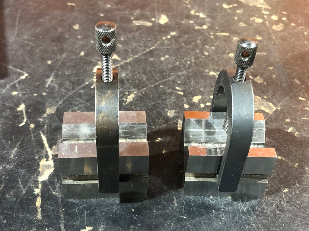 Matched V-Block & Clamp Set