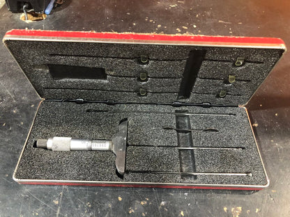 Micrometer Depth Gauge Set