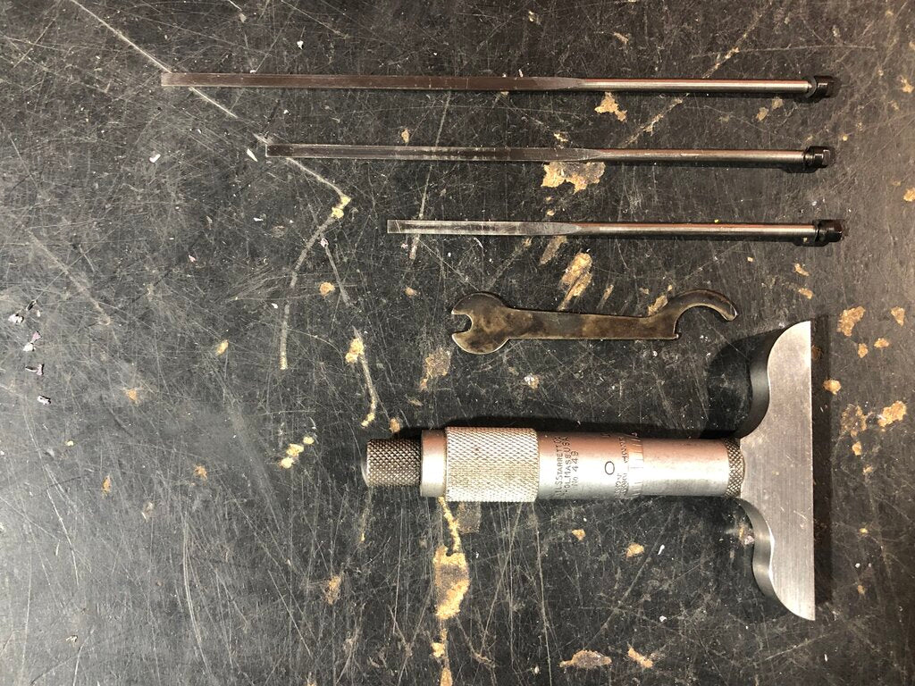 Micrometer Depth Gauge Set