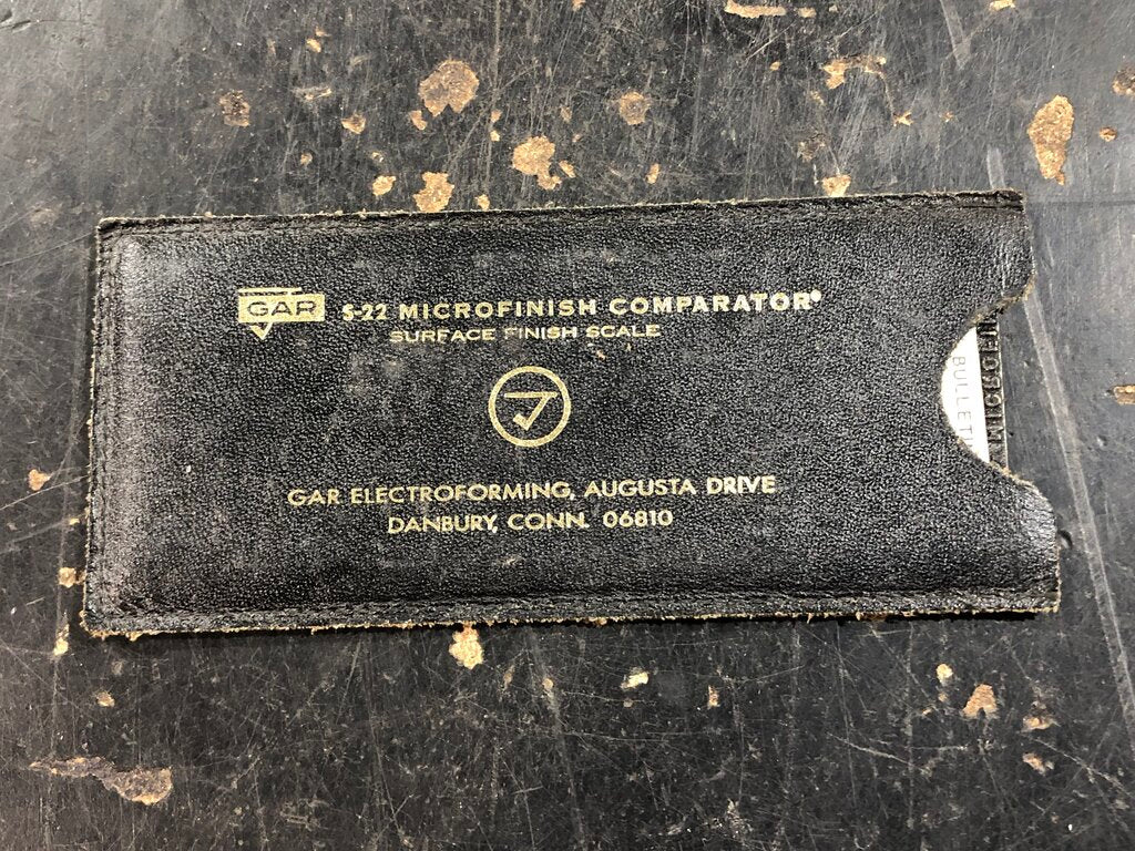 Microfinish Comparator