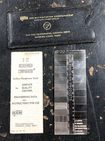 Microfinish Comparator