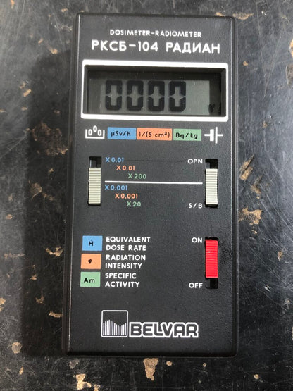 Radiation Dosimeter / Radiometer