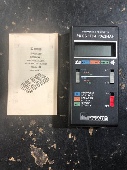 Radiation Dosimeter / Radiometer