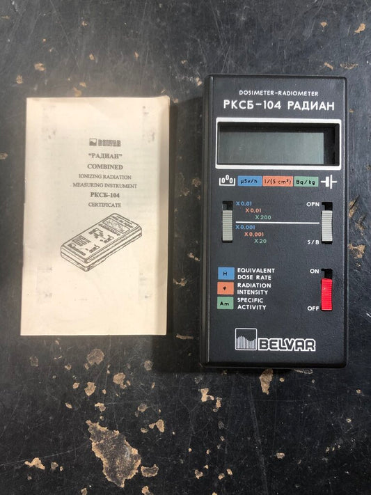 Radiation Dosimeter / Radiometer