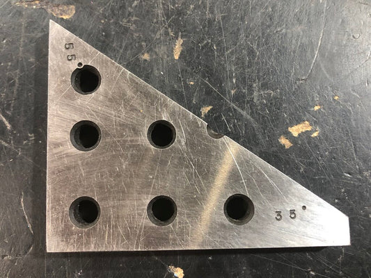 35° Precision Toolroom Setup Block