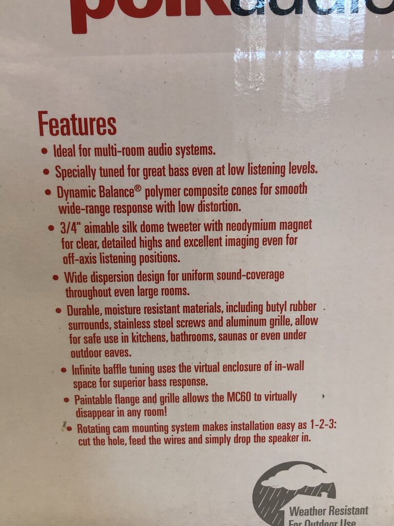 In-Ceiling Speakers 2-Pack