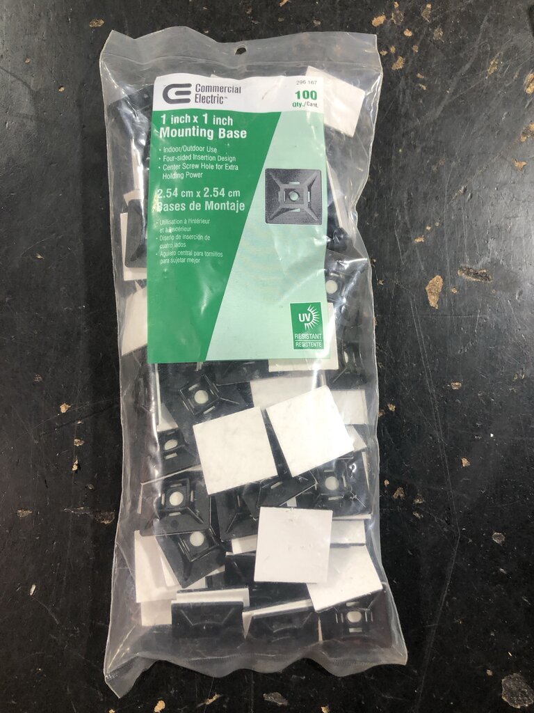 Mounting Base 100-Pack
