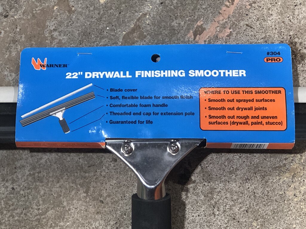 Drywall Finishing Smoother