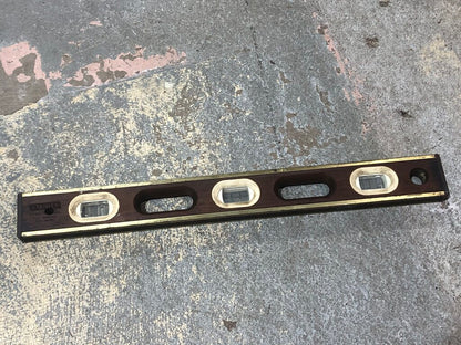 Brass Bound Mason's Level
