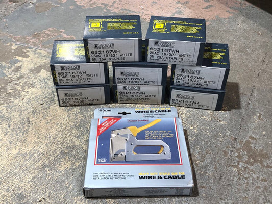 Wire & Cable Stapler Kit