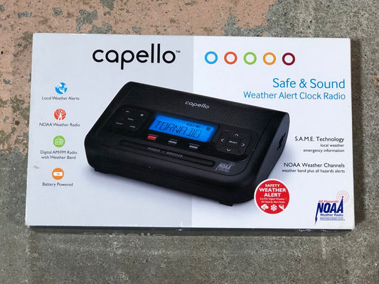 Weather Alert Clock Radio