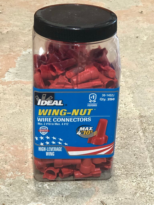 Wing-Nut Wire Connector
