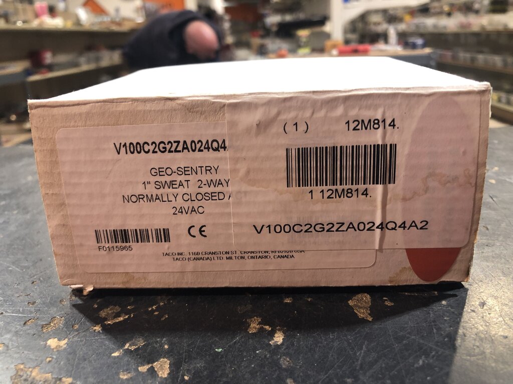 GeoThermal Zone Valve