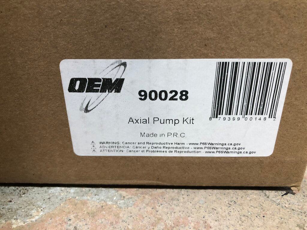 Horizontal Axial Cam Pump Kit