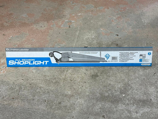 All-Season Fluorescent Shop Light Fixture