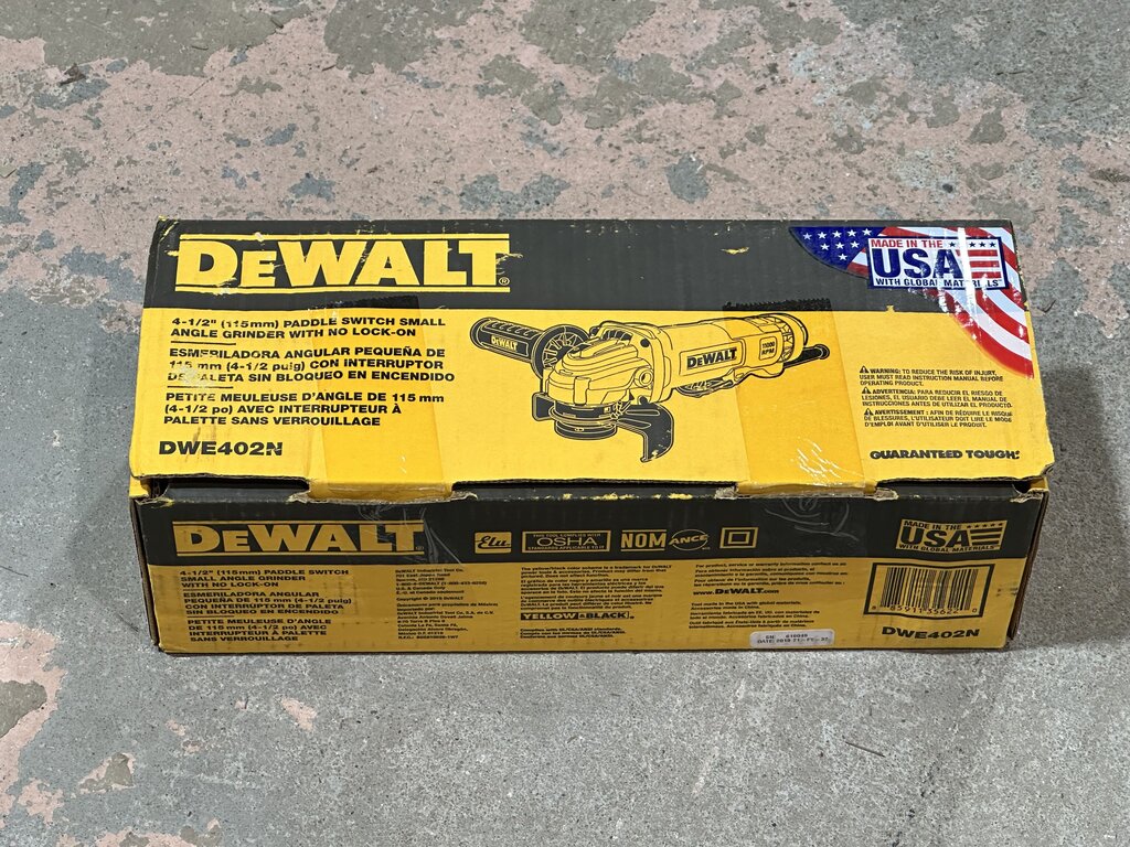 Corded Small Angle Grinder