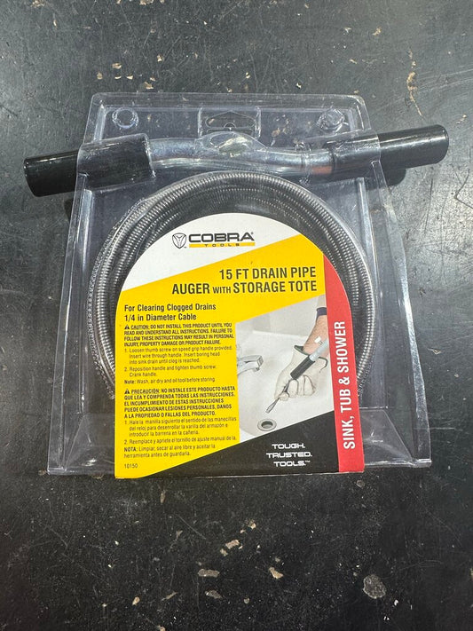 Drain Pipe Auger