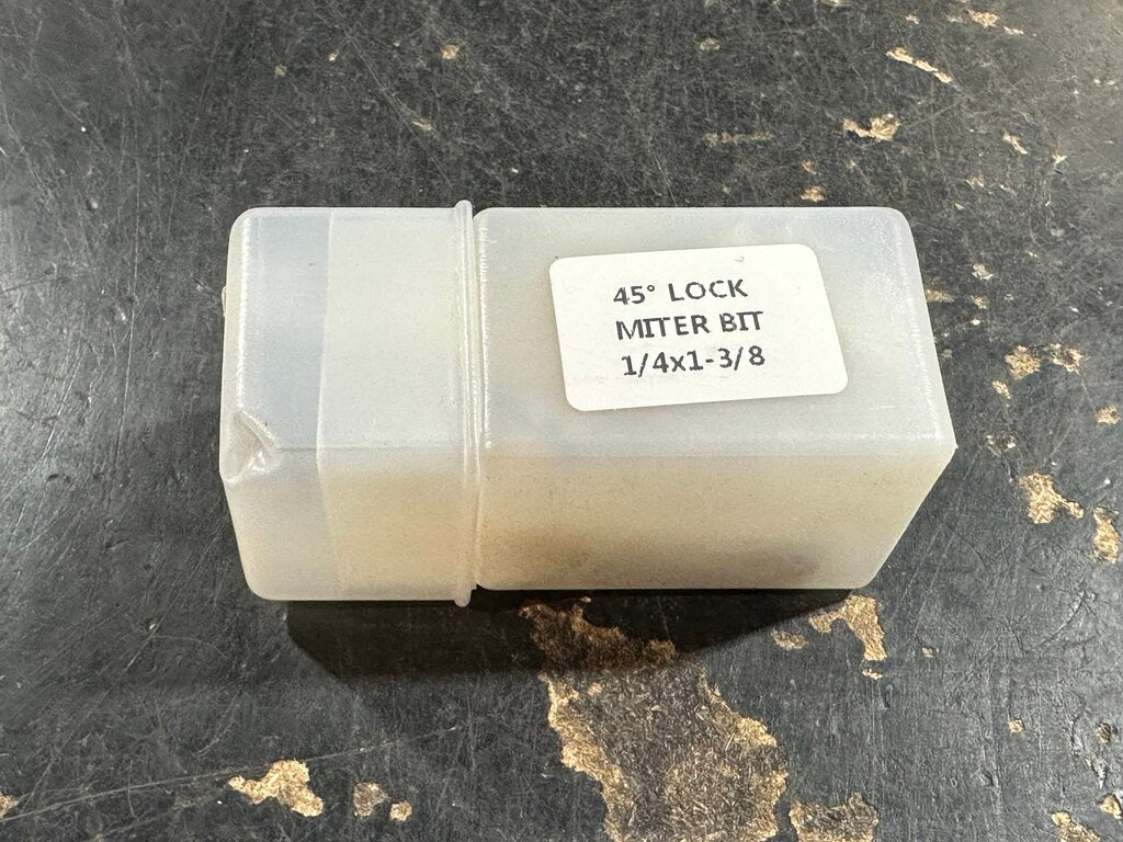 45° Lock Miter Router Bit
