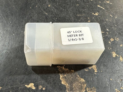 45° Lock Miter Router Bit