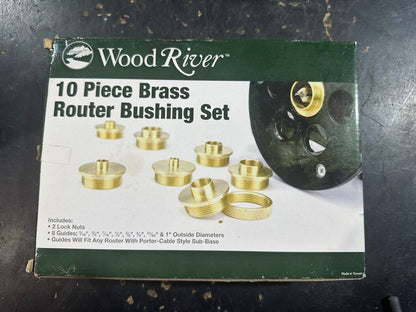 Brass Router Bushing Set