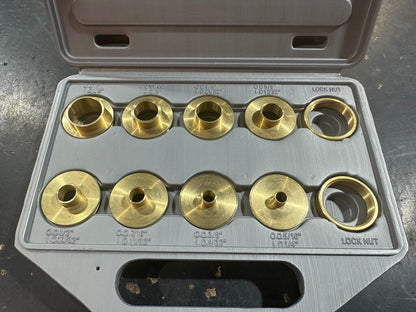 Brass Router Bushing Set