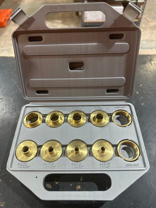 Brass Router Bushing Set