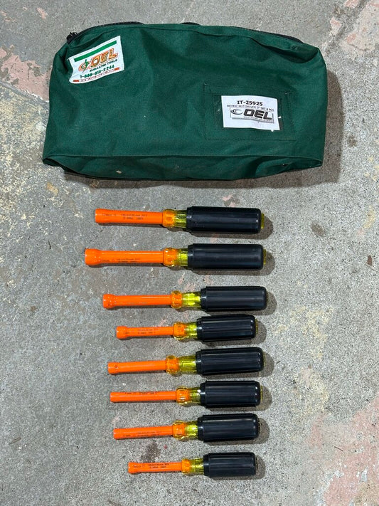 Insulated Metric Nut Driver Set