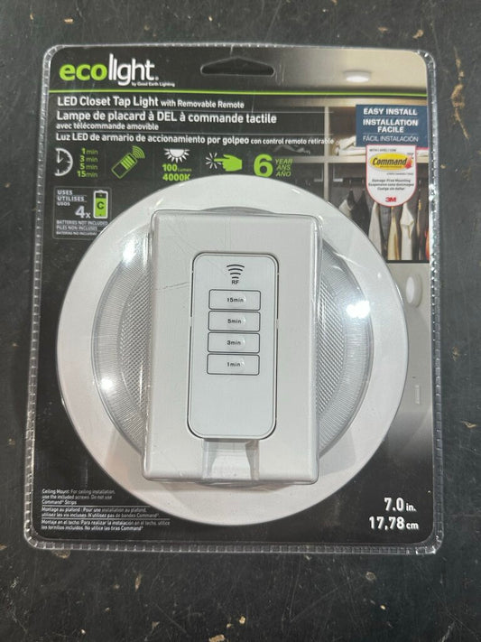 LED Closet Tap Light With Remote