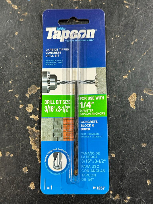 Smooth Shank Masonry Drill Bit (1-Piece)