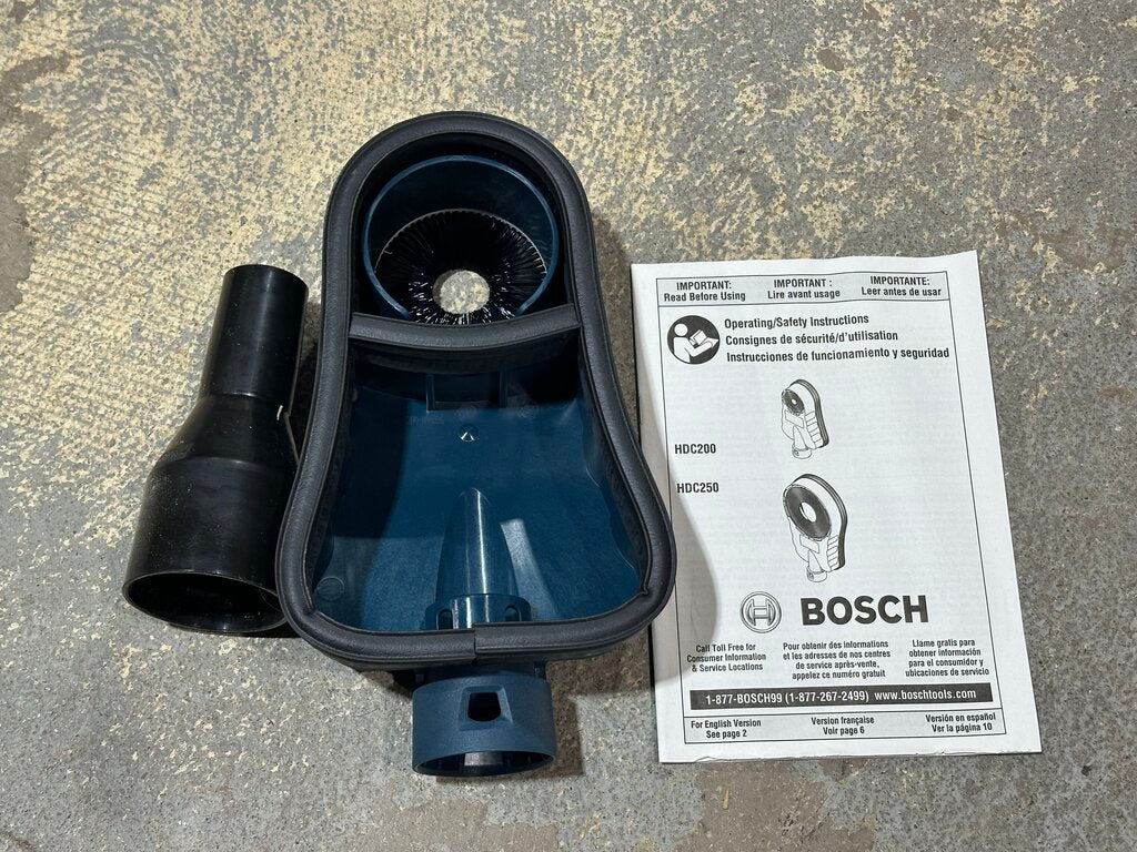 Hammer Drilling Dust Extraction Attachment