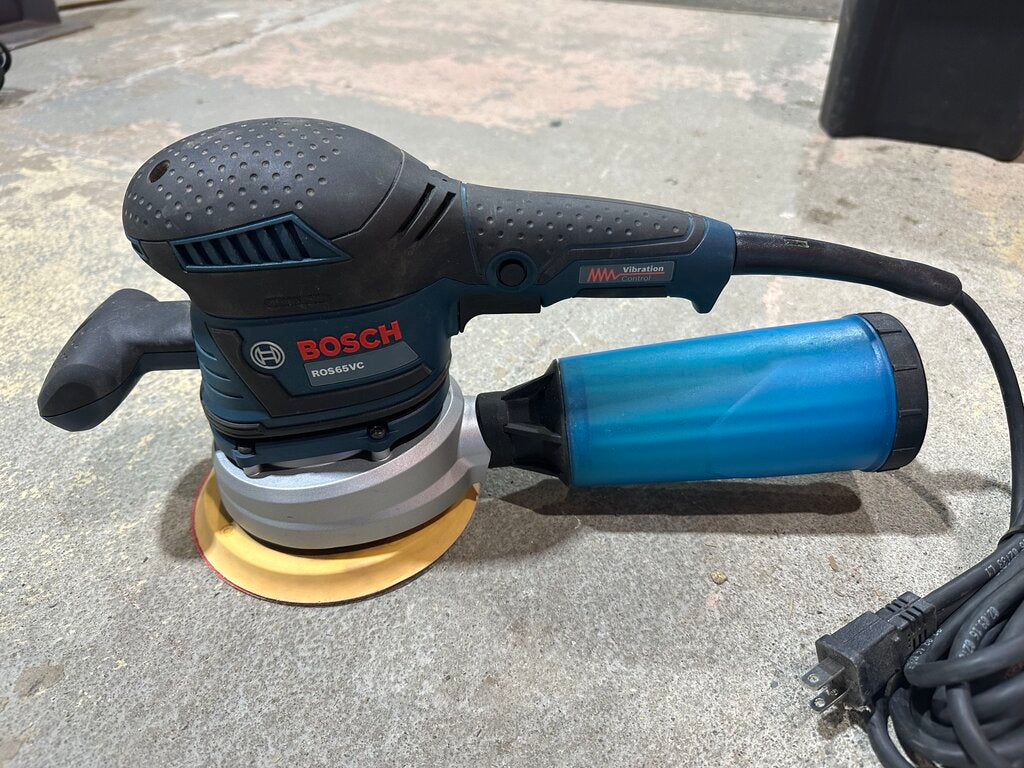 Corded Random Orbit Sander