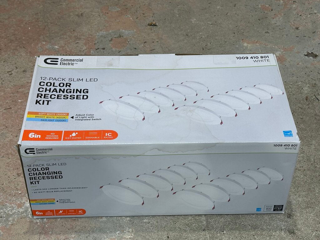 Color Changing Recessed Light Kit