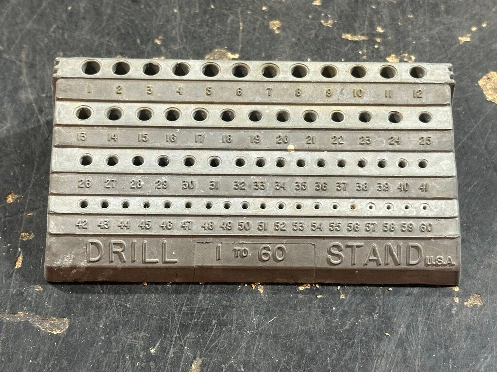 Cast Iron Drill Bit Stand